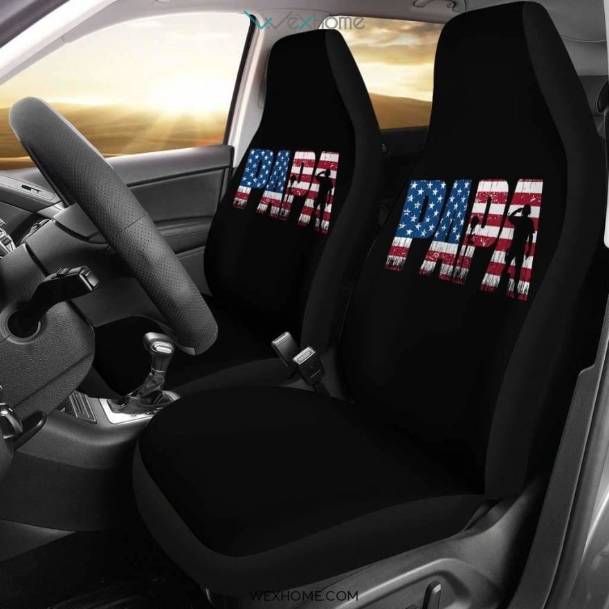Owl Black Seat Covers