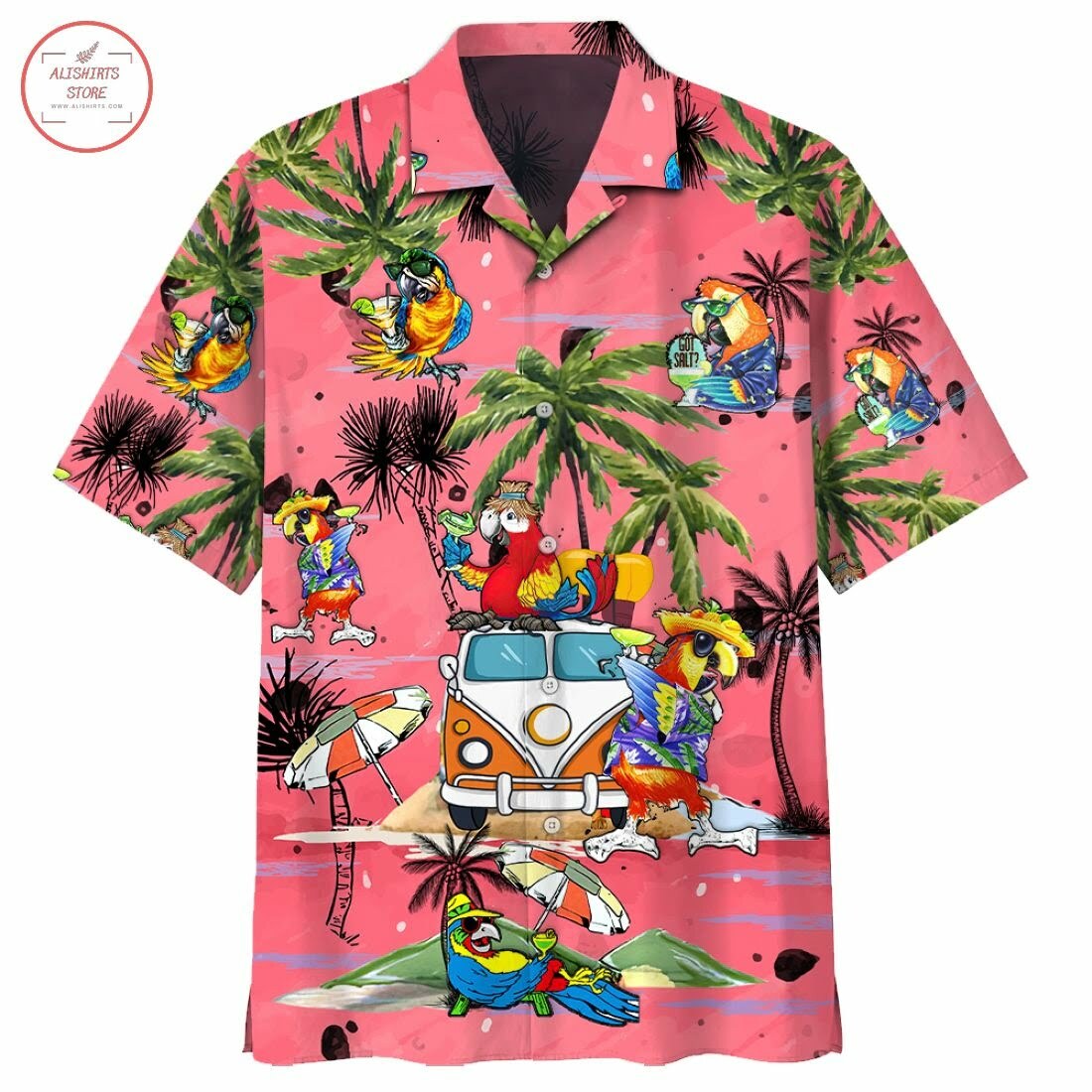 Daft Punk Helmet Hawaiian Shirt