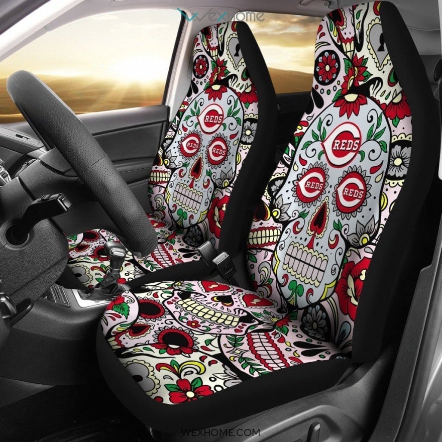 Magical And Vibrant Atlanta Braves Car Seat Covers