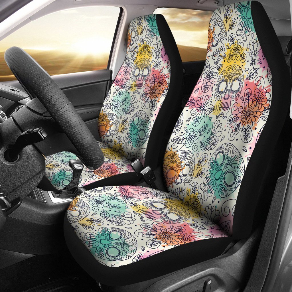 Teamfight Tactics Backgrounds Car Seat Cover ( Set of 2)