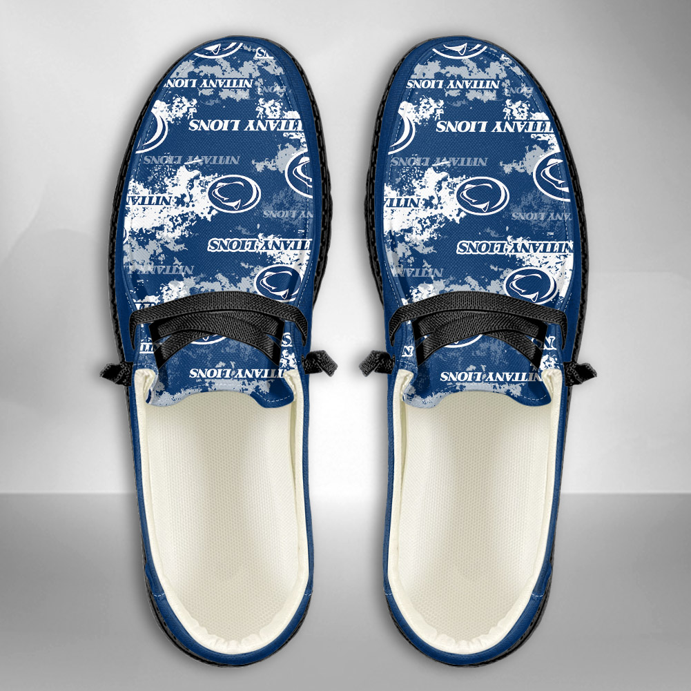 SMU Mustangs Personalized Hey Dude Sports Shoes - Custom Name Design