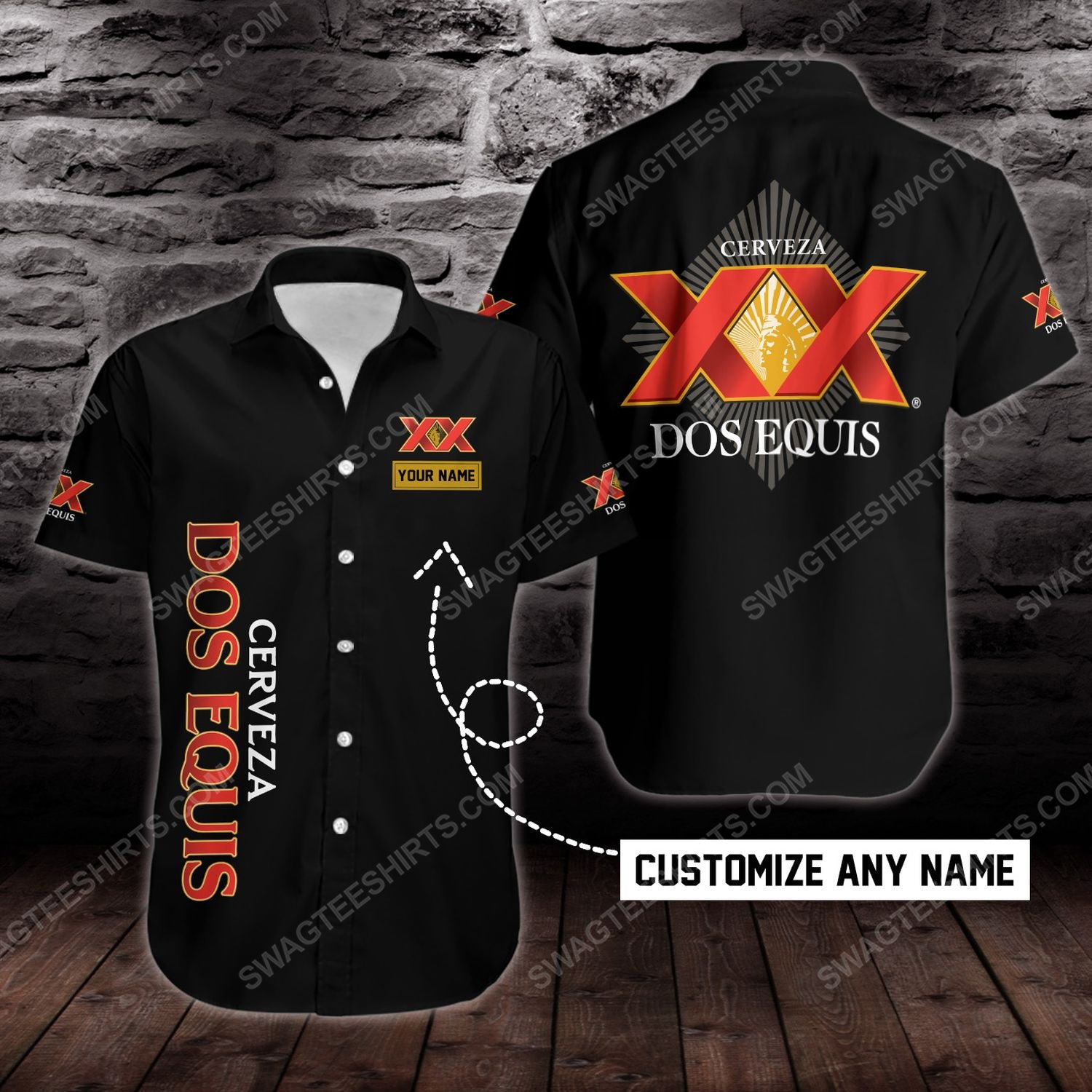 Personalized Guinness Beer Hawaiian Shirt