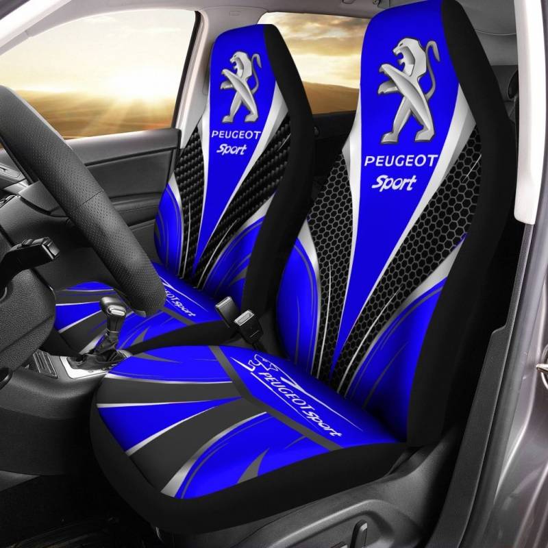 Sunsation Boats NCT Car Seat Cover (Set of 2) Ver 1 (Black)