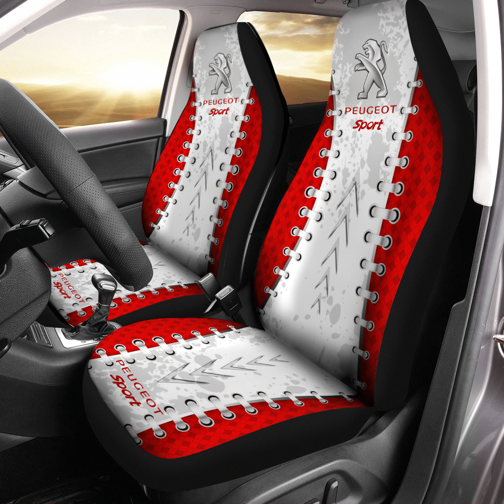Toyota 4runner TDV Car Seat Cover (Set of 2) Ver 1 (Black)