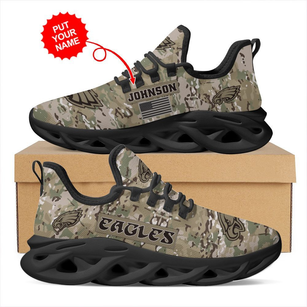 New York Giants Max Soul Shoes Luxury  Custom Name 03 M3Htn0852
