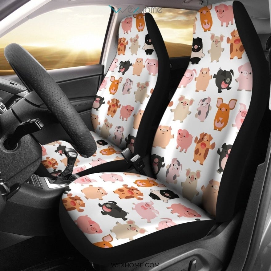 Golden Retriever Abstract Custom Car Seat Covers