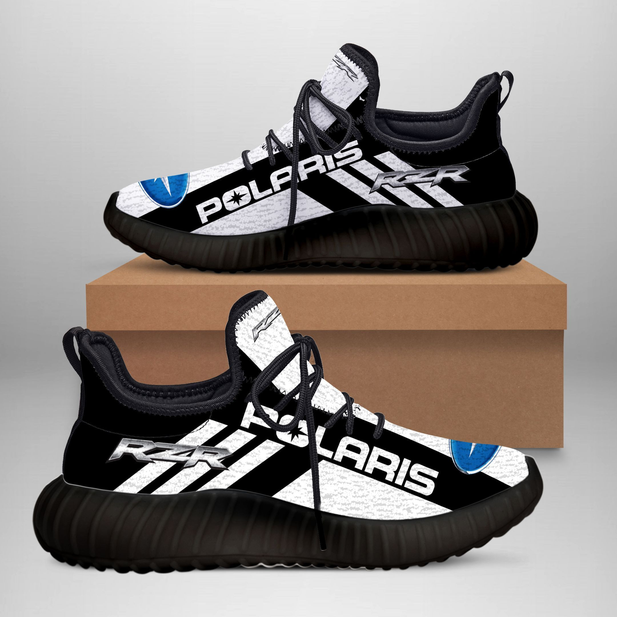 3D Printed Milwaukee TNC-HA Sneakers For Men & Women Ver2 (Blue)