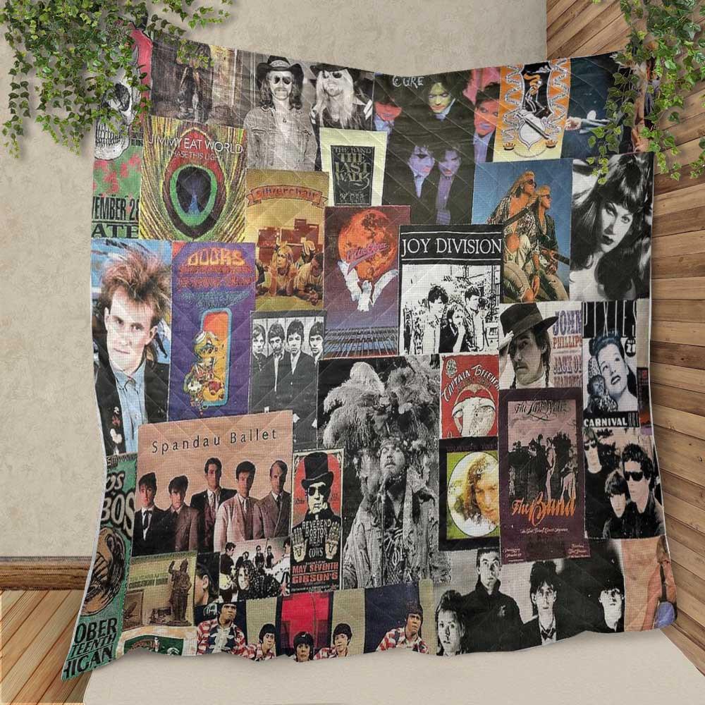 Pink Floyd Rock Band Fan Gift, Pink Floyd The Wall Quilt Blanket 