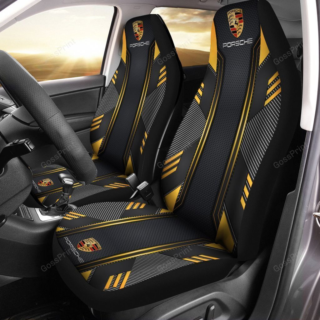 Chevrolet Camaro Lph-Hl Car Seat Cover (Set Of 2) Ver 2 (Blue)