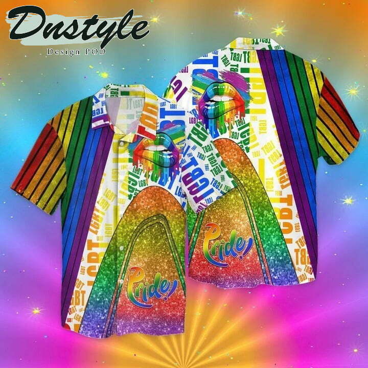 Cocktail Neon Love  Hawaiian Shirt