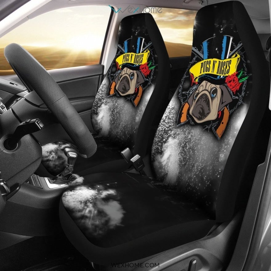 Skulls And Roses Car Seat Covers Amazing Gift Ideas Accessories Car 20210