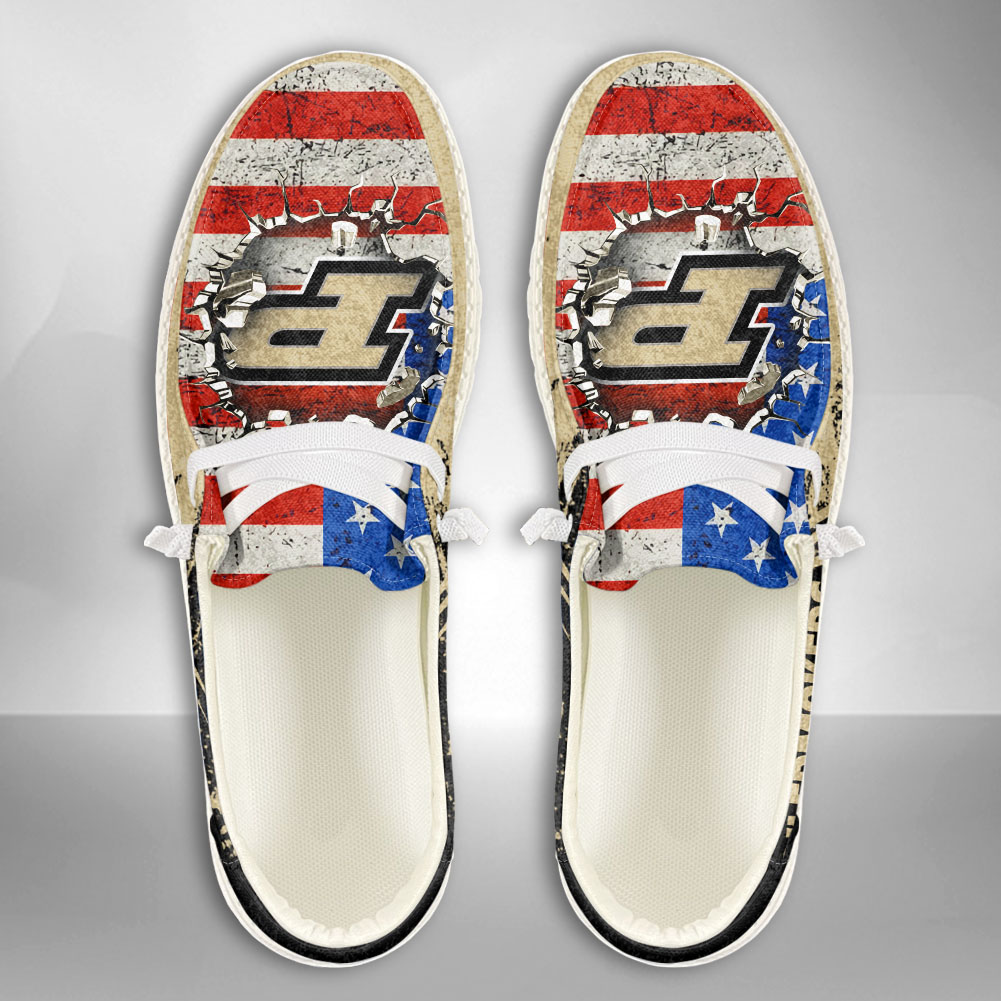 Arizona Cardinals Personalized Hey Dude Sports Shoes - Custom Name Design