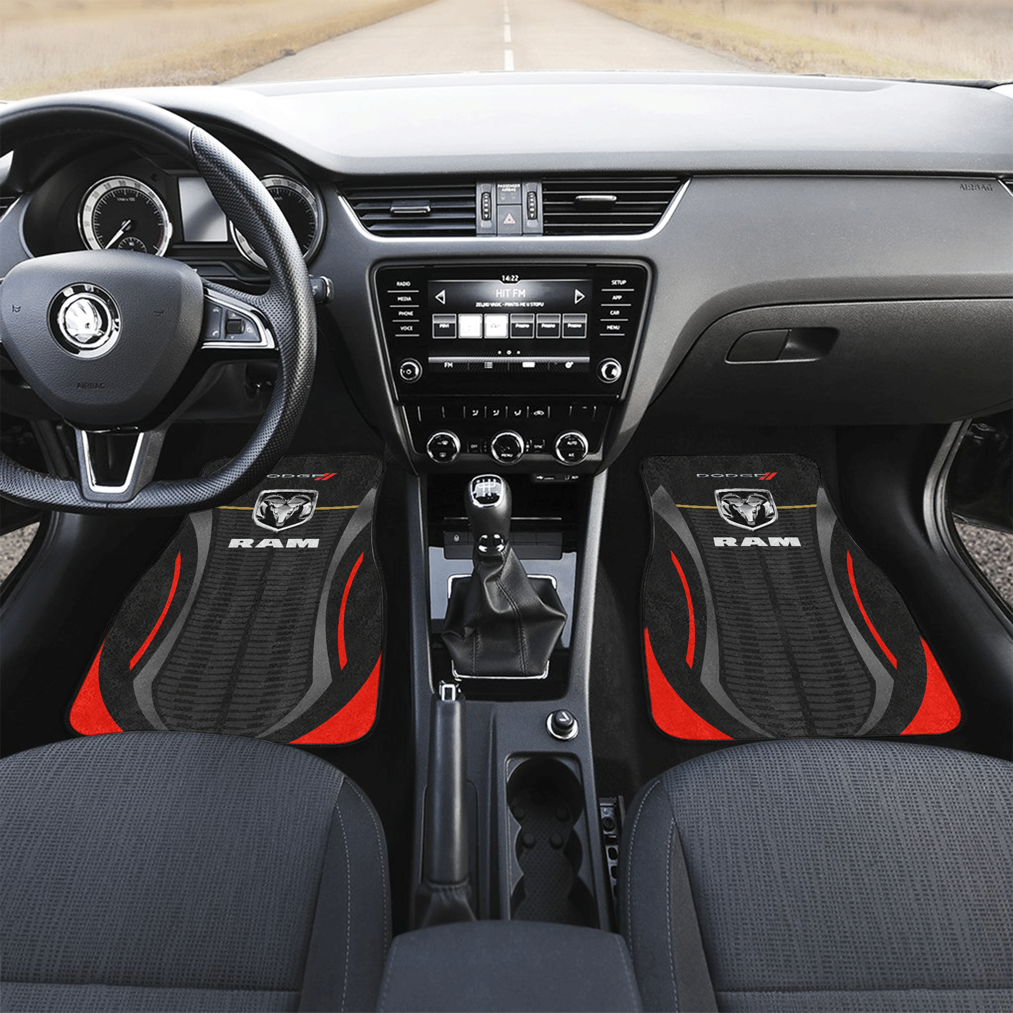 Ram Car Floor Mats ( Set Of 4 )