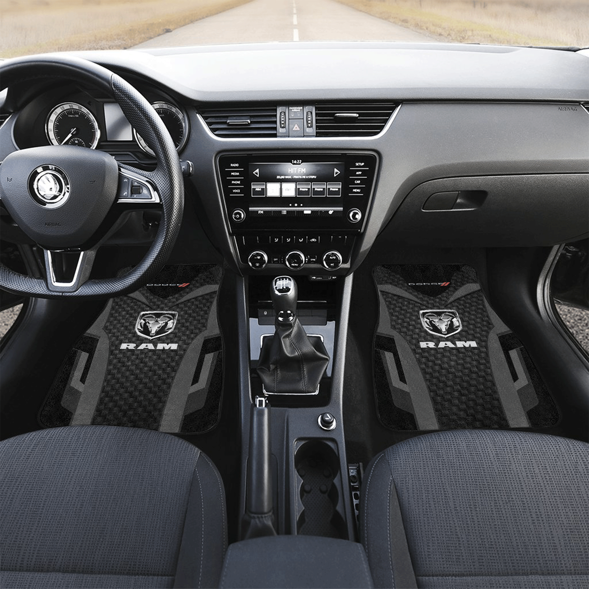Ram Car Floor Mats ( Set Of 4 )