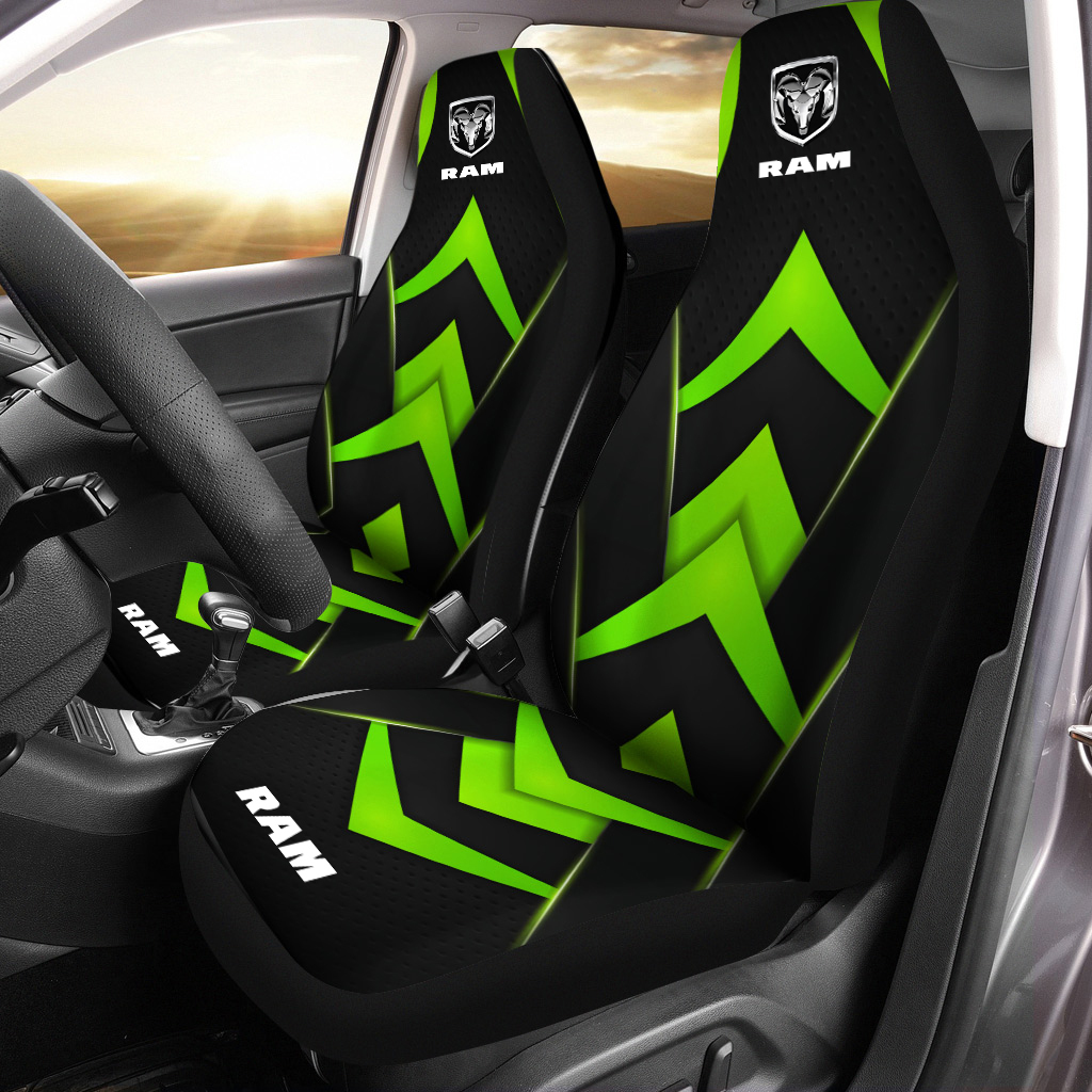 chevrolet camaro car seat cover set of 2 ver2 green gzeu1