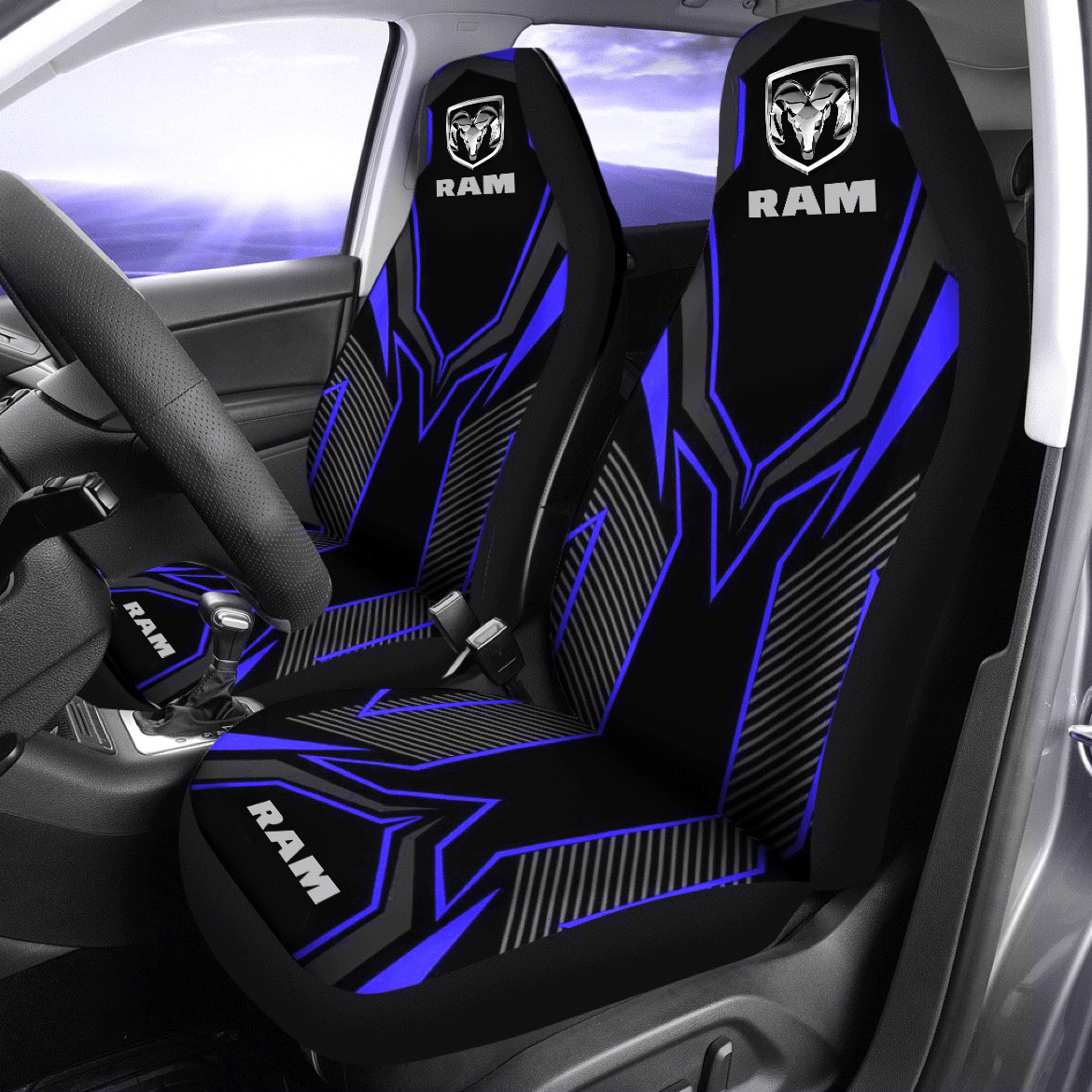 RAM CAR SEAT COVER ( SET OF 2 )