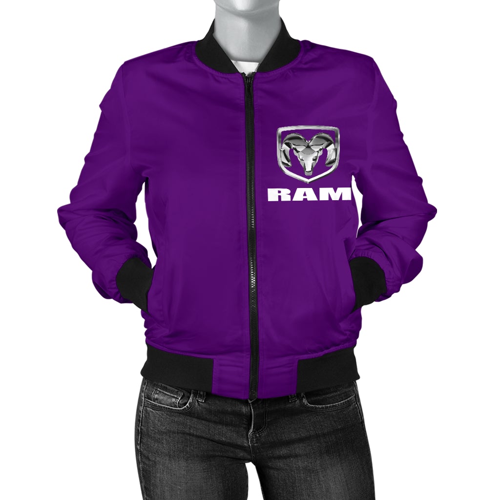 RAM Men's Bomber Jacket Purple