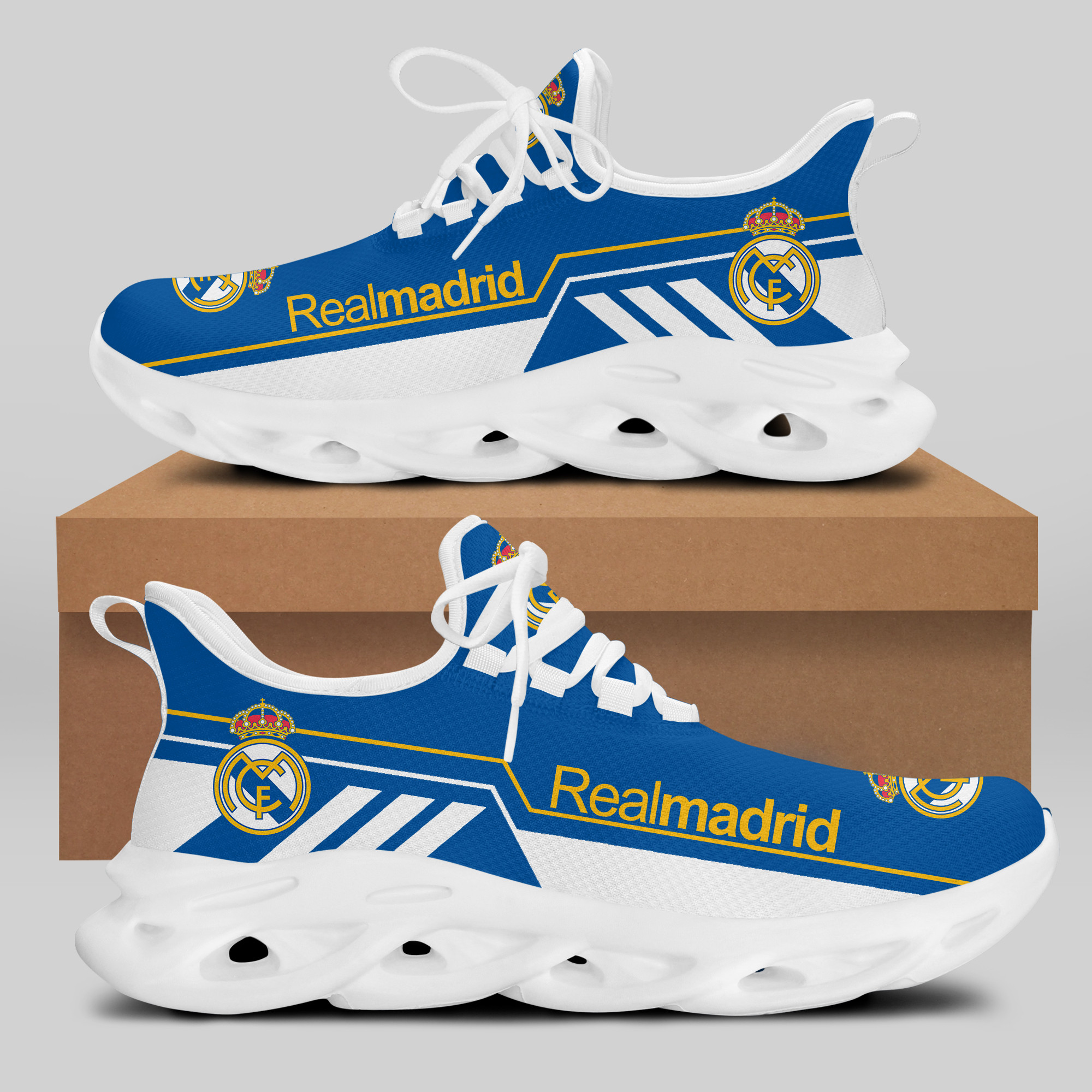 Real Madrid Sneakers Running Shoes Ver 1