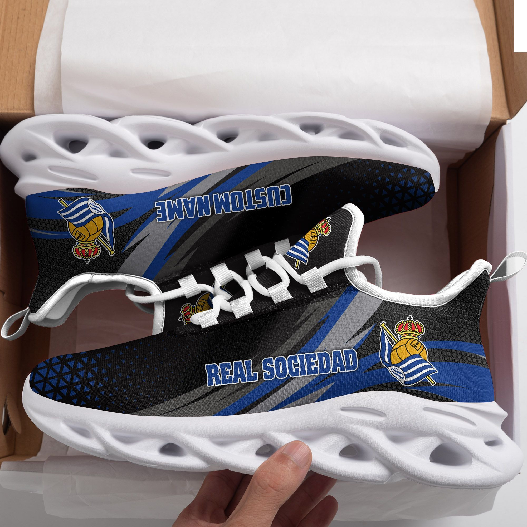 Notre Dame Fighting Irish Custom Personalized Max Soul Sneakers Shoes