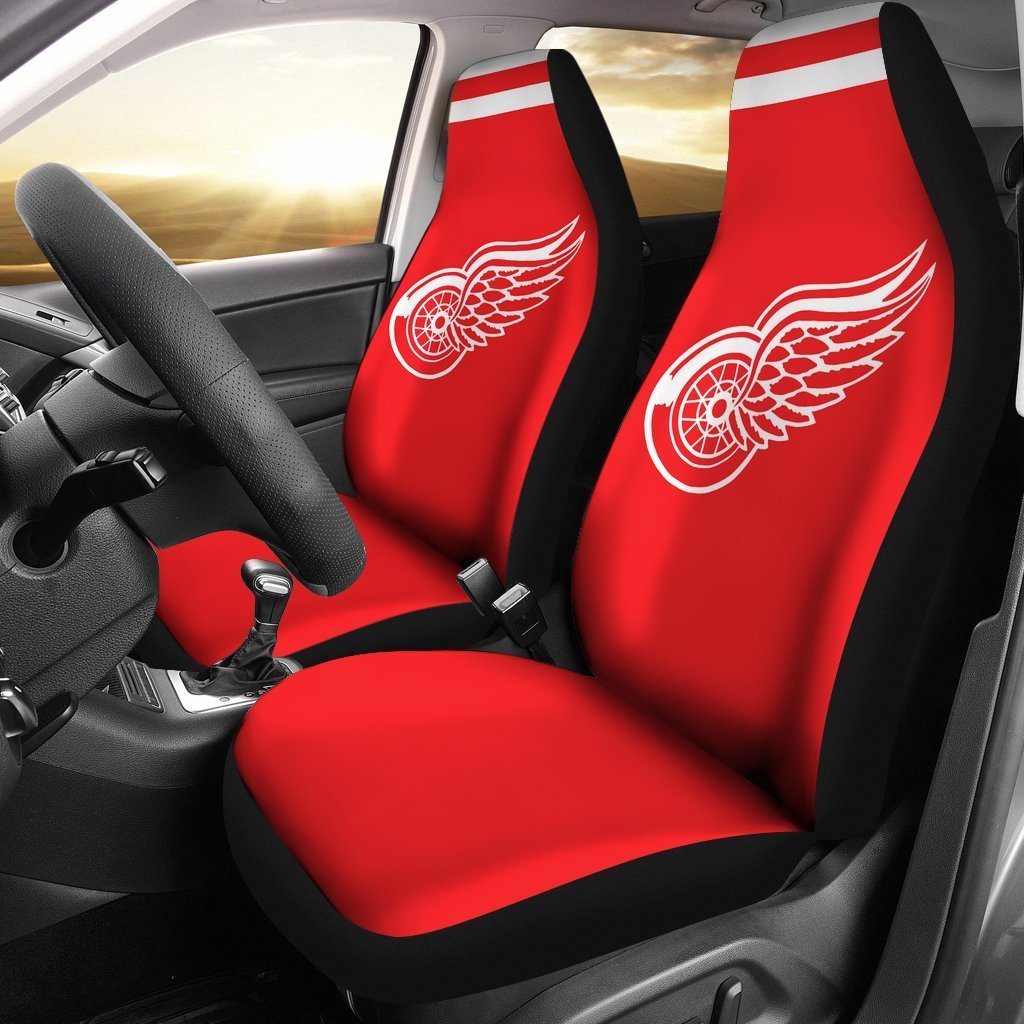 Scary Boy Face Car Seat Cover ( Set of 2)