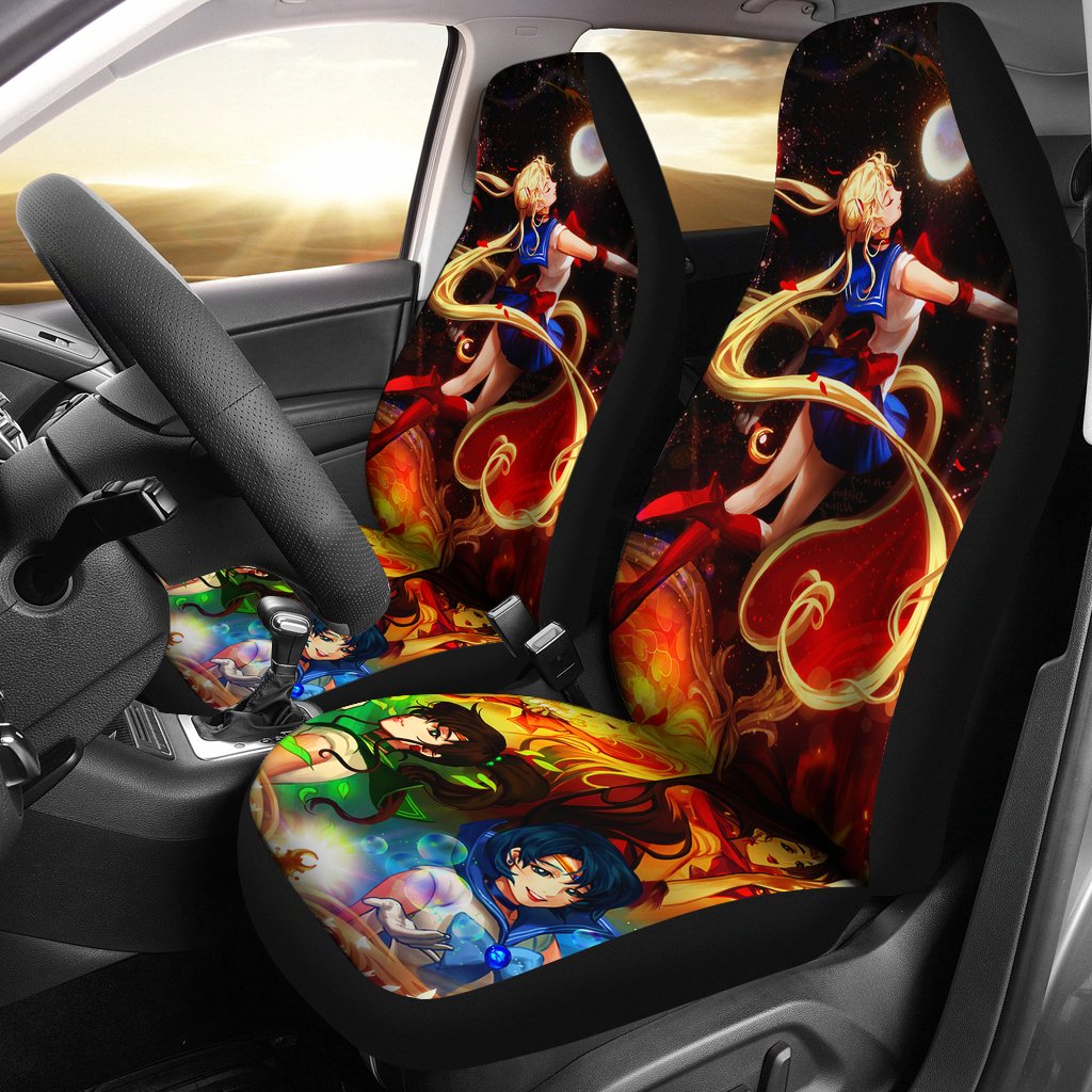 Sailor Moon Car Seat Cover ( Set of 2)