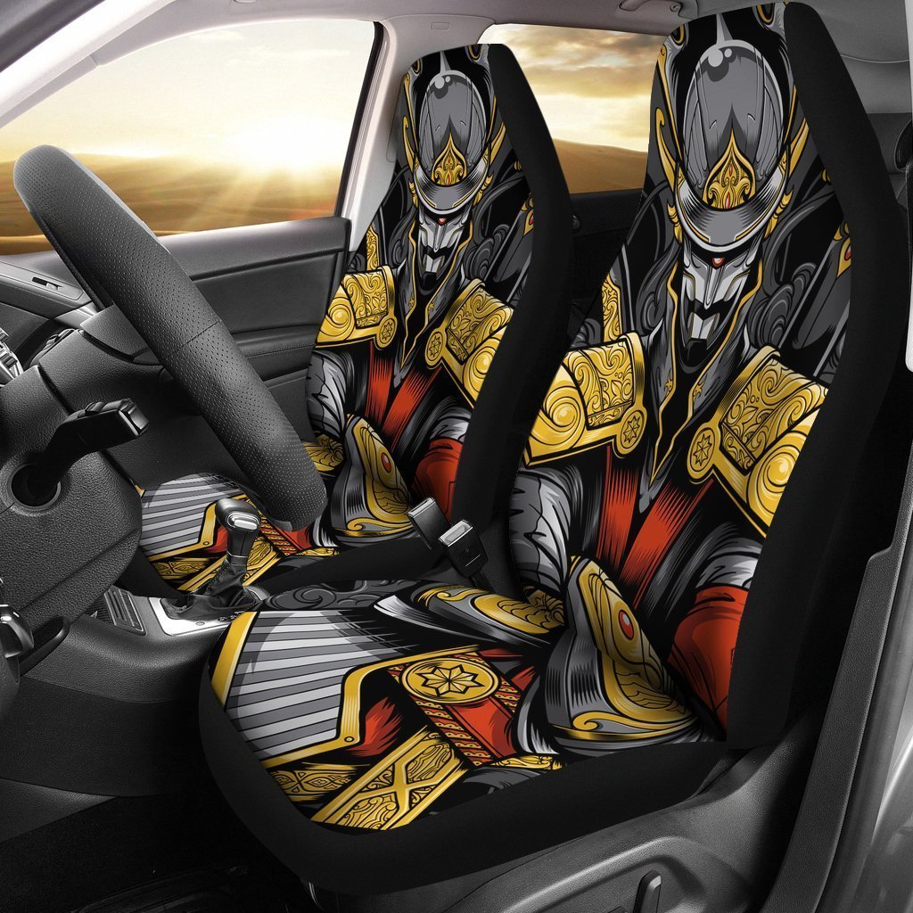 Science Pattern Car Seat Cover ( Set of 2)