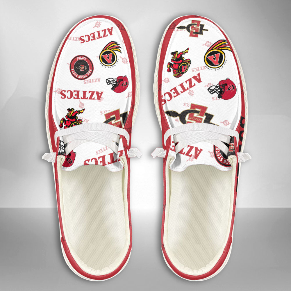Auburn Tigers Personalized Hey Dude Sports Shoes - Custom Name Design