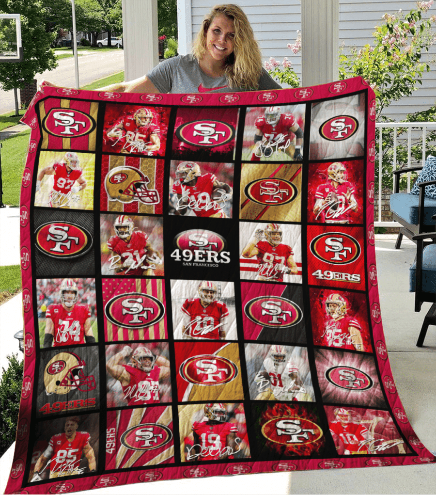 San Francisco 49ers Quilt Blanket Ver 07