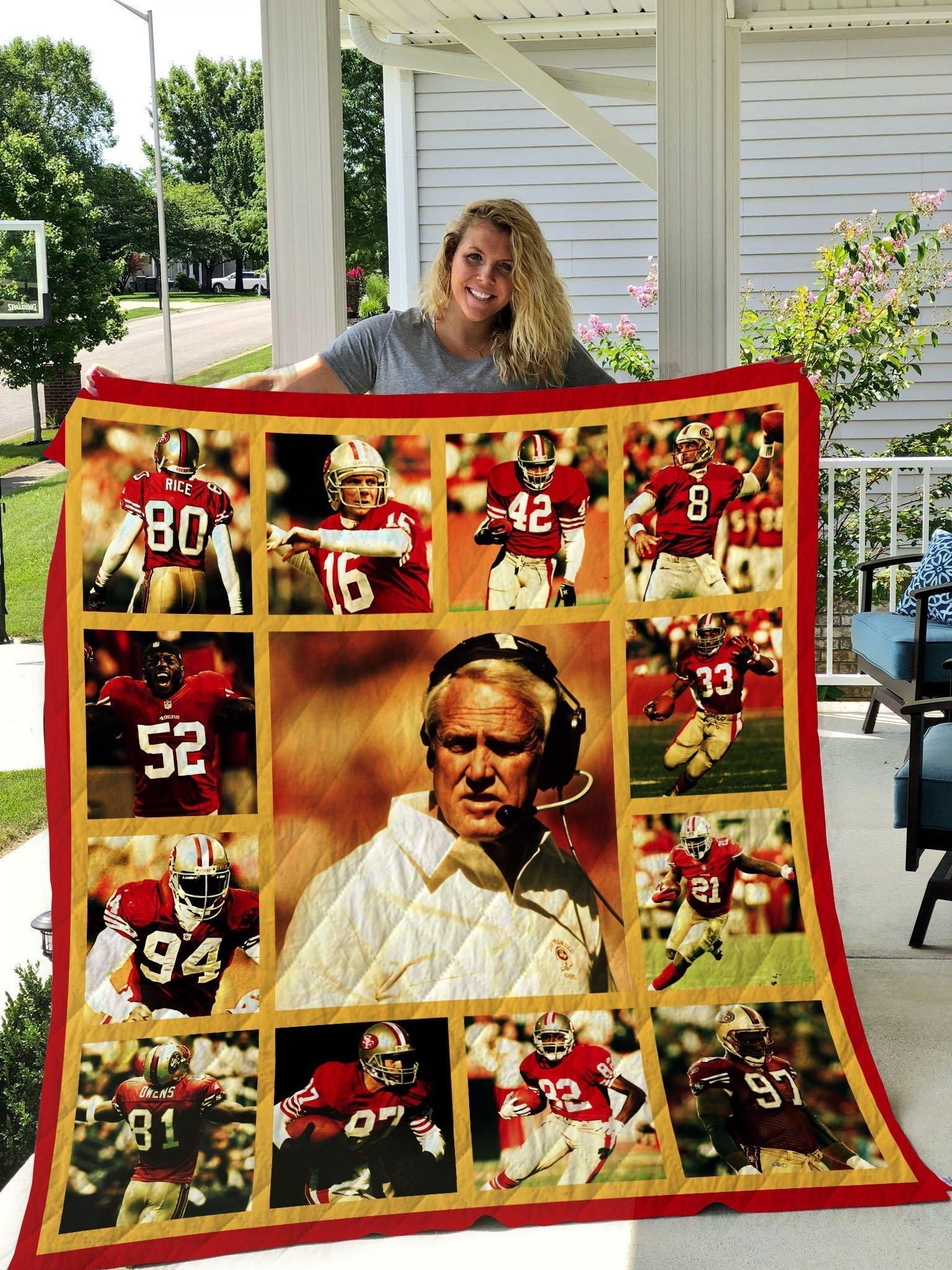 San Francisco 49ers Quilt Blanket Ver 06