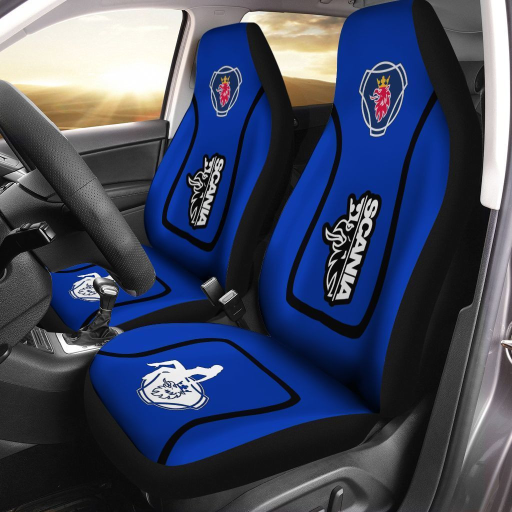 Sparco  Car Seat Cover (Set of 2) Ver1 (Blue)