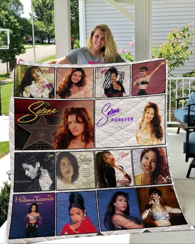 Selena Quintanilla Albums Fleece Blanket, Selena Lover Gifts, Selena Blanket, Music Album Blanket, Gift , Quilt Blanket 