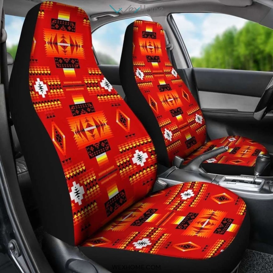 Pilot Draw Custom Car Seat Covers (Set of 2)