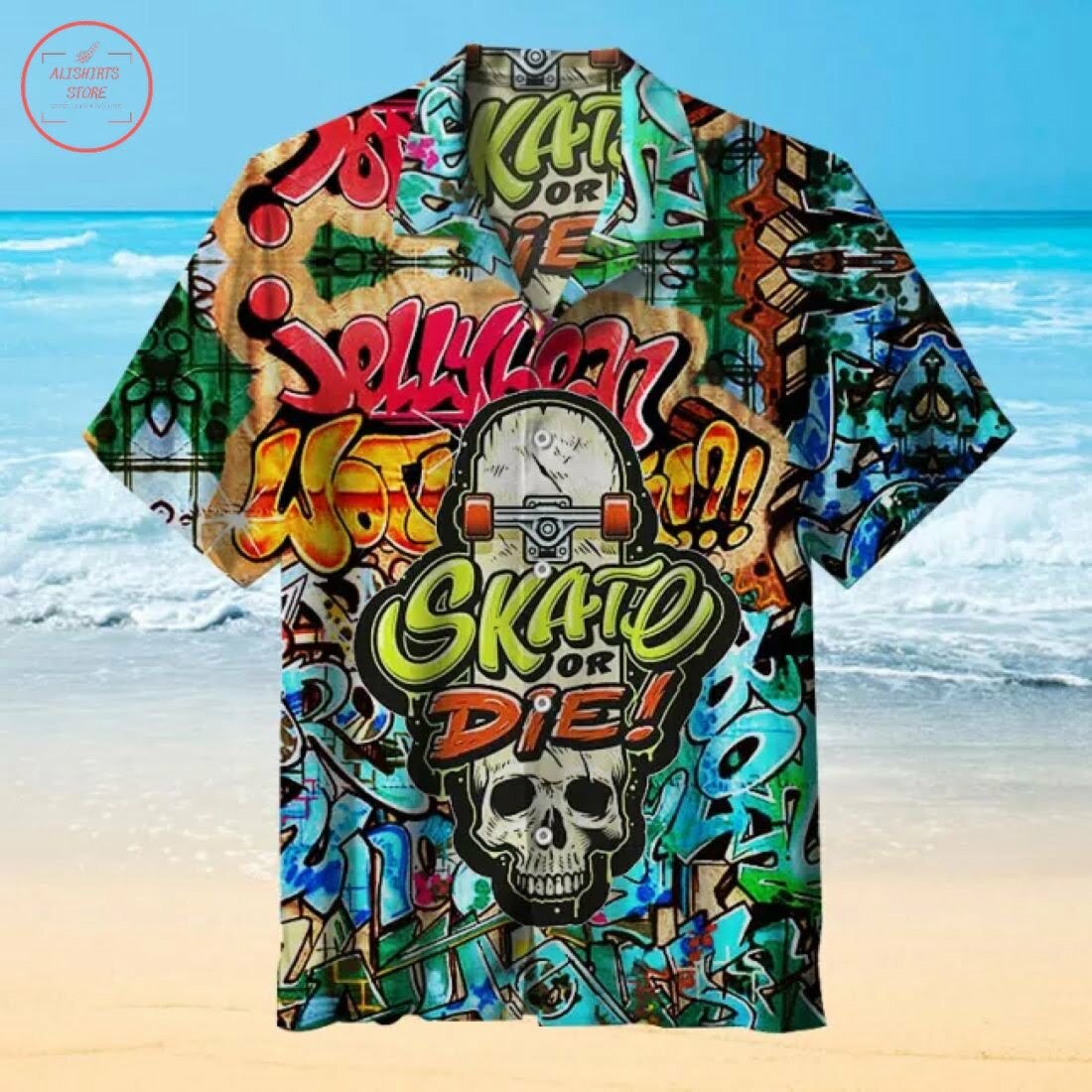Samurai Girl Hawaiian Shirt