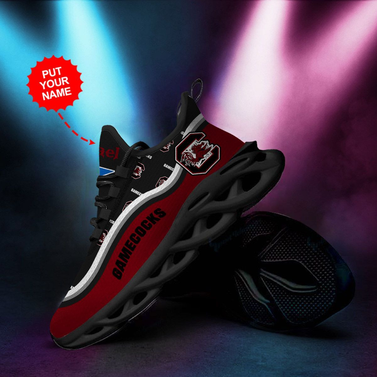 San Francisco Giants Mascot Custom Name Personalized Max Soul Sneakers