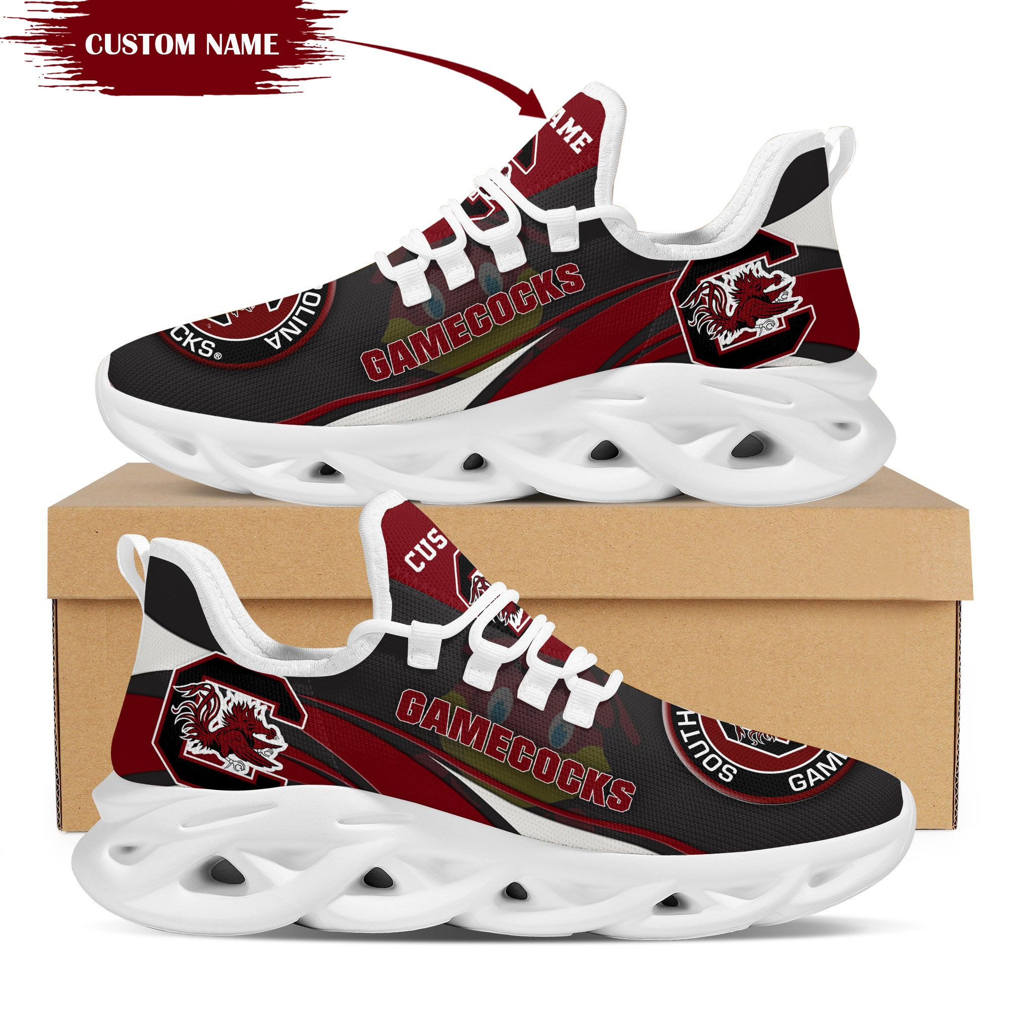New York Giants Custom Personalized Max Soul Sneakers Shoes
