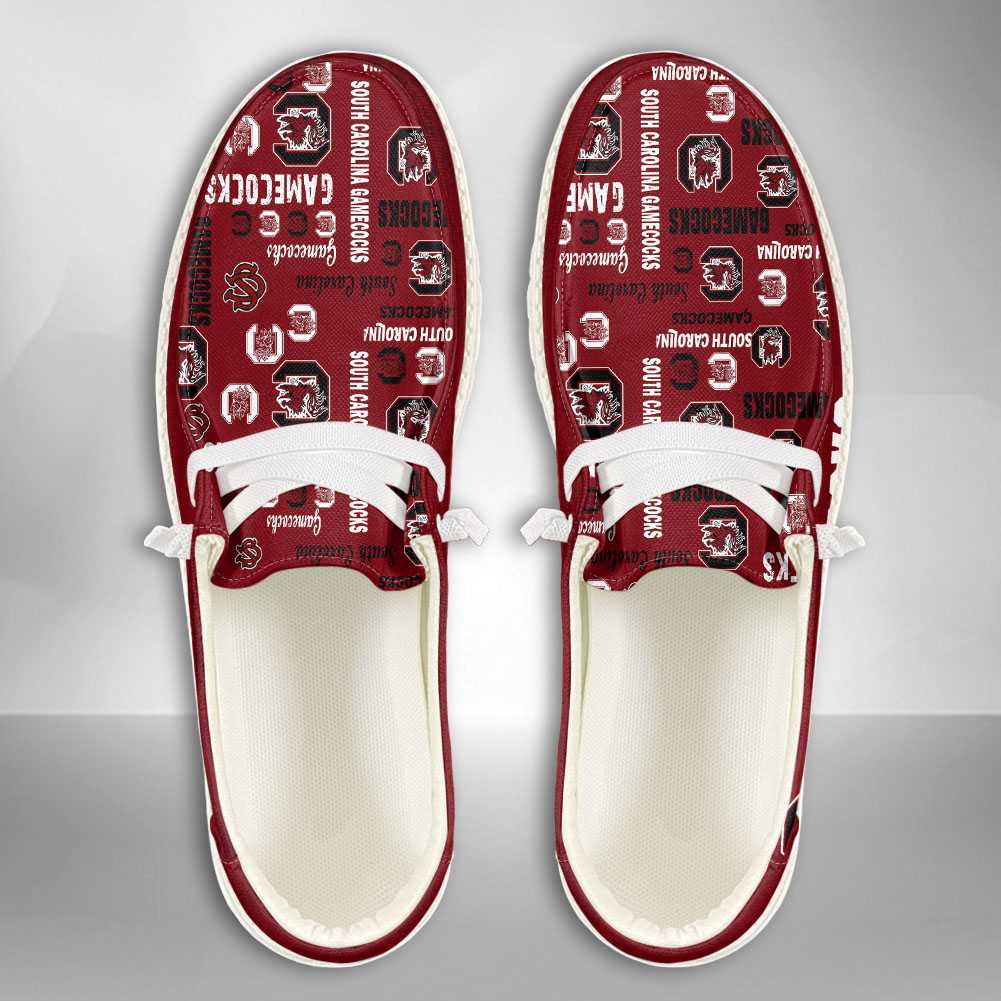 Wisconsin Badgers Personalized Hey Dude Sports Shoes - Custom Name Design