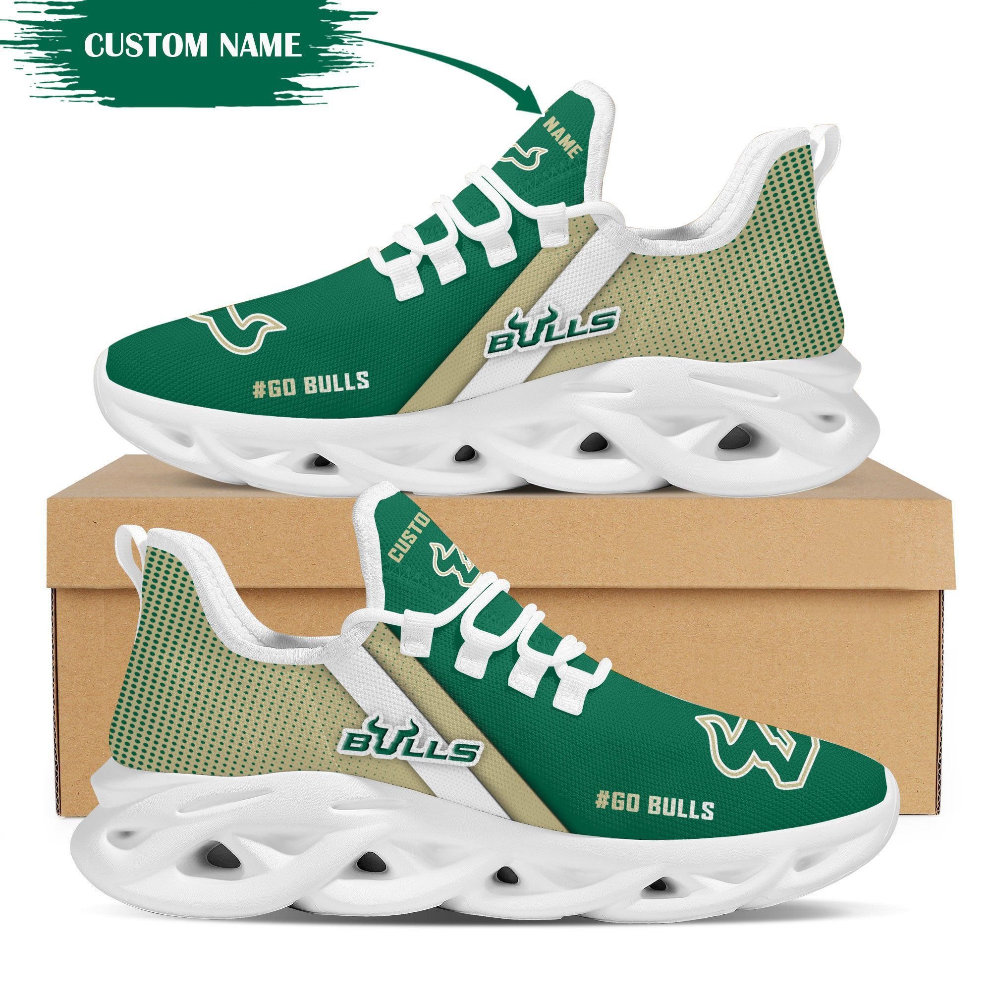 LSU Tigers Custom Personalized Max Soul Sneakers Shoes