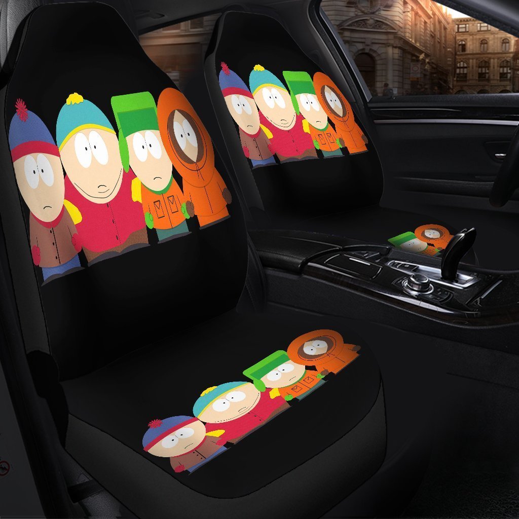 Dragoy Colorfull Art Car Seat Cover ( Set of 2)