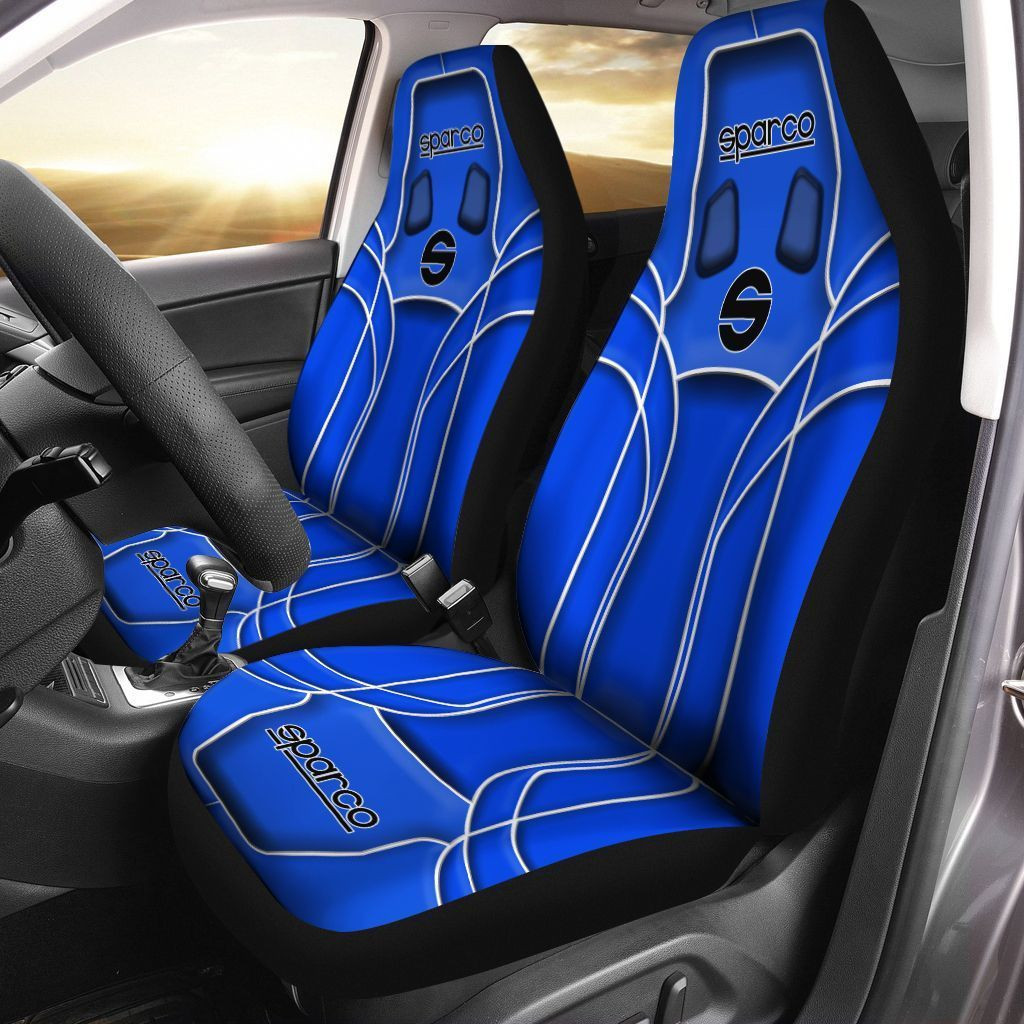 Scania  Car Seat Cover (Set of 2) Ver 2 (Black)