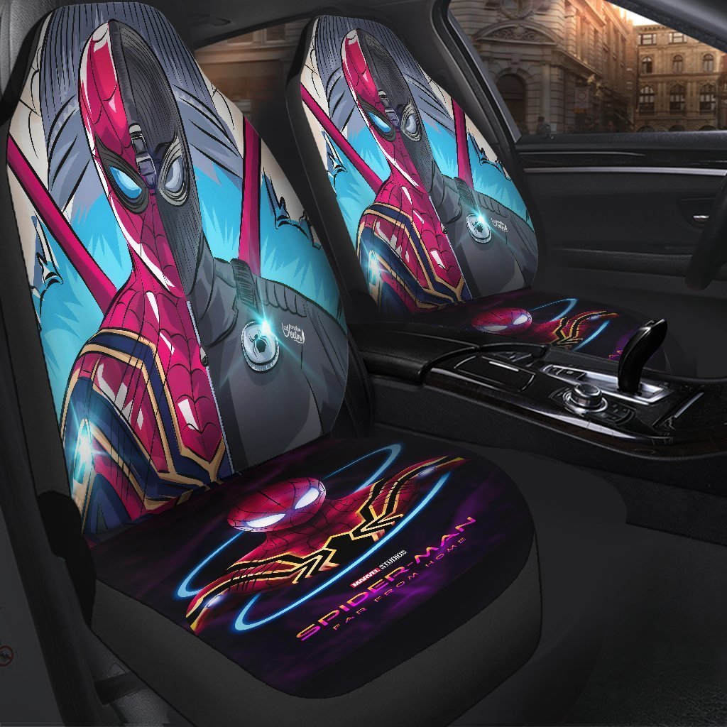 Johnny Bravo New Cartoon Car Seat Cover ( Set of 2)