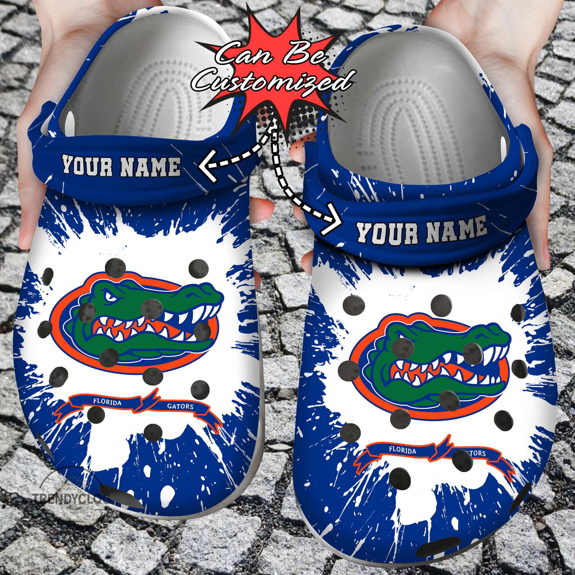 Sport Crocs - Personalized F.Gators University Team Clog