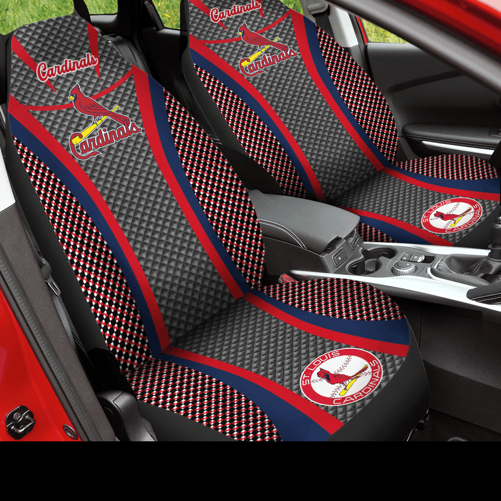 St. Louis Cardinals 2022 Car Seat Covers (SET OF 2) - v2.1