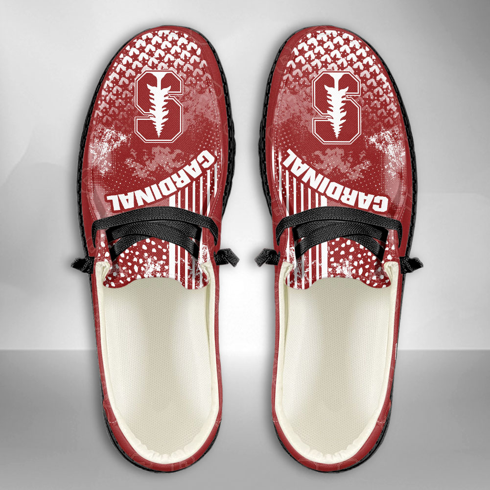 SMU Mustangs H-D Shoes Wally Men's Lace Up Loafers For Men And Women