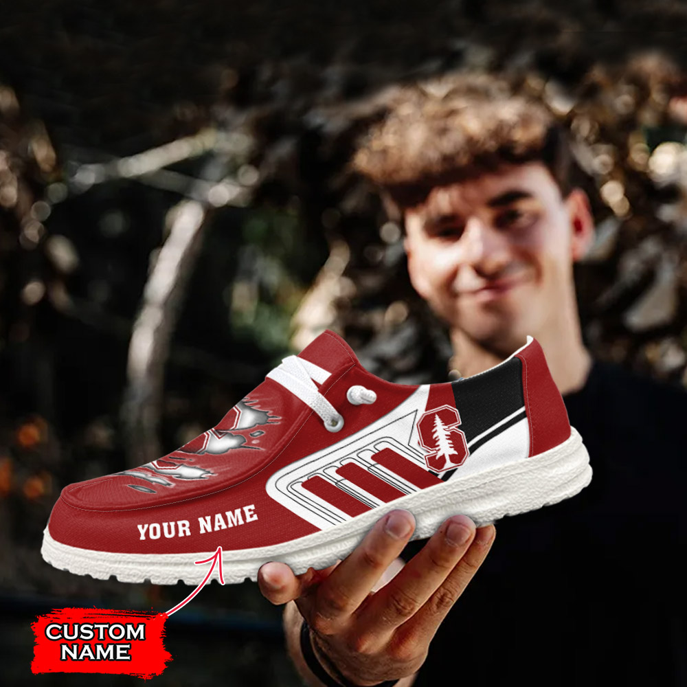 Auburn Tigers Personalized Hey Dude Sports Shoes - Custom Name Design