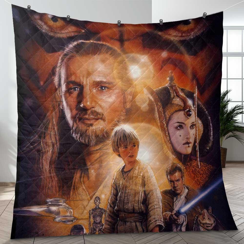 Star Wars Movies 456 Christmas ,Star Wars Movies 123 Quilt Blanket 