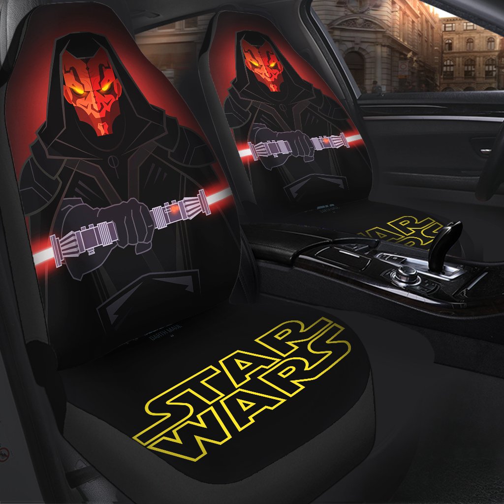 Stormstrooper Face Seat Cover