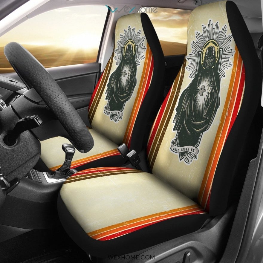 Los Angeles Chargers American Football Team  Tevaughn Campbell 20 Running Lightning Doodle Car Seat Covers