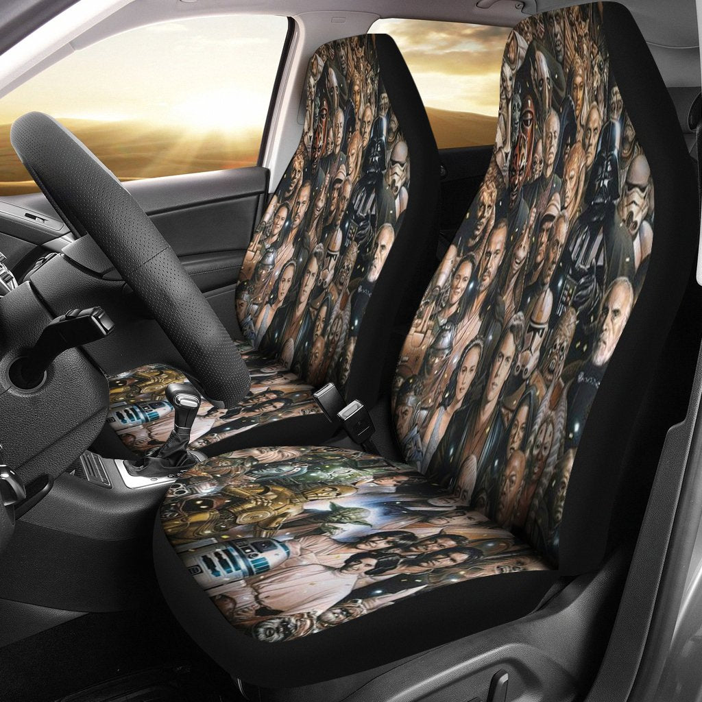 Dragon Fire Car Seat Cover ( Set of 2)