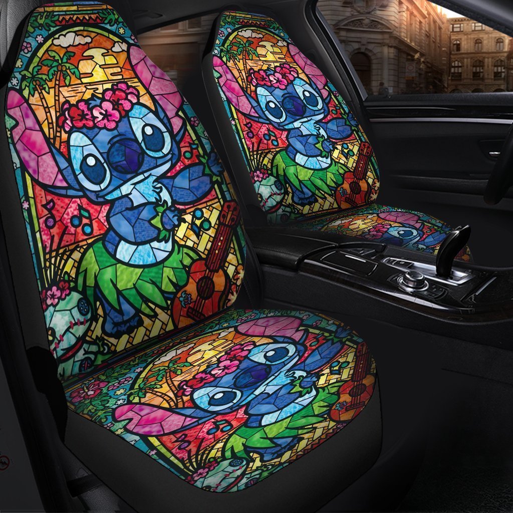 Belle Art Design Car Seat Cover ( Set of 2)