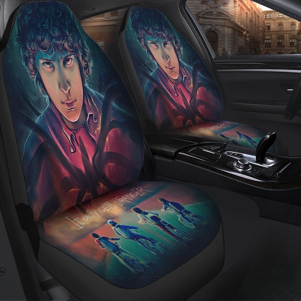 Baby Groot Avengers Mavel Car Seat Cover ( Set of 2)